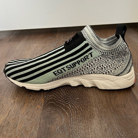 Wmns Adidas EQT Support Sock Core Black Clear Mint | B37530 | Women Size 9 - Picture 1 of 10